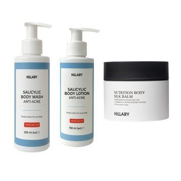 Комплекс проти висипань на тілі та глибокого живлення Hillary Body Acne & Deep Nourishment Complex K-11-438 фото