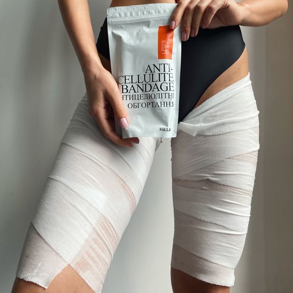 Набір Антицелюлітні ліпосомальні обгортання + рідина Hillary Anti-cellulite LPD'S Slimming (12 процедур) HI-11-415 фото