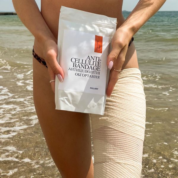 Набір Антицелюлітні ліпосомальні обгортання + рідина Hillary Anti-cellulite LPD'S Slimming (12 процедур) HI-11-415 фото