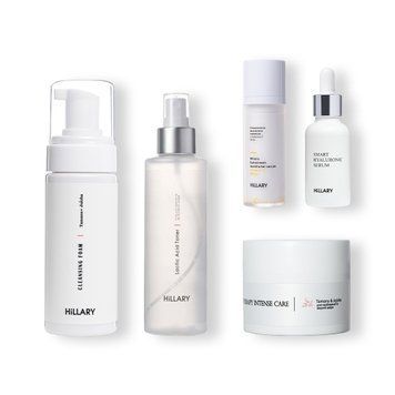 Сонцезахисна сироватка SPF 30 з вітаміном С + Базовий набір для догляду за шкірою обличчя жирного типу K-11-607 фото