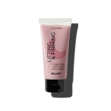 Ліфтинг-маска для обличчя та шиї Hillary Collagen & Peptide Lifting Clay Mask, 90 мл HI-08-458 фото