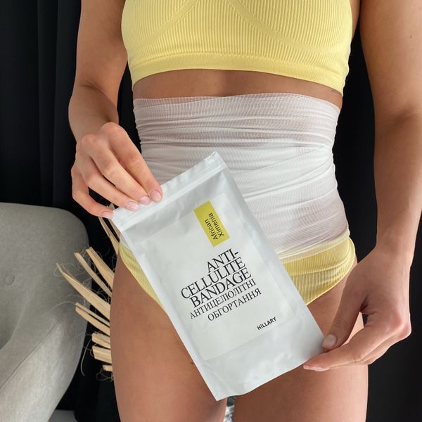Антицелюлітний набір П'ять видів обгортань Hillary Five-Way Cellulite Defeat K-11-707 фото