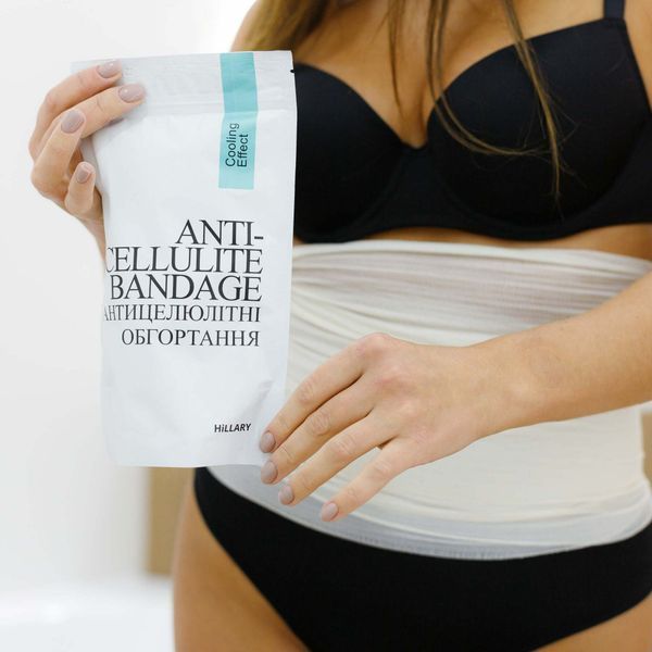 Антицелюлітний набір П'ять видів обгортань Hillary Five-Way Cellulite Defeat K-11-707 фото
