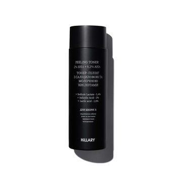 Тонер-пілінг з саліциловою та молочною кислотами HiLLARY Peeling Toner 2% ВHA + 8,2% AНА, 100 мл HI-08-378 фото