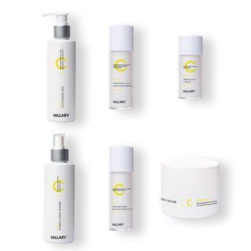 6 кроків інтенсивного догляду за обличчям з вітаміном С Hillary Vitamin C Intensive Care 6 Step K-11-408 фото