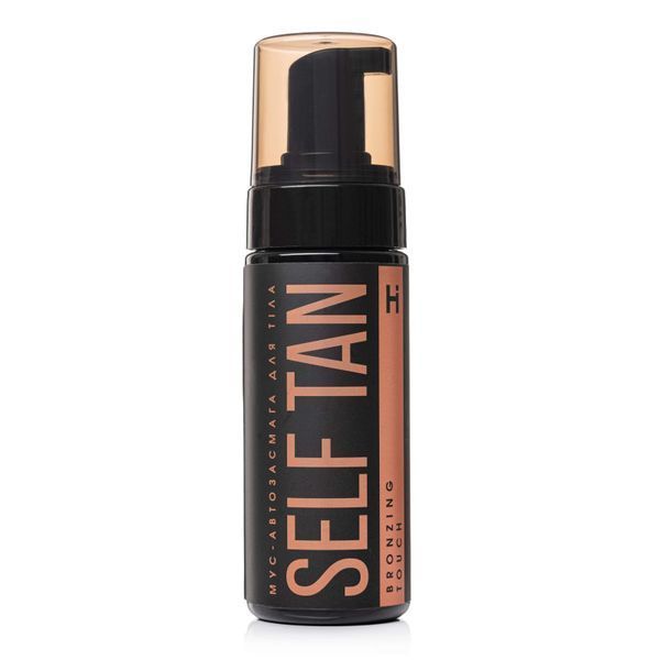 Мус-автозасмага для тіла Hillary Self Tan Bronzing Touch + Рукавиця-аплікатор для автозасмаги HI-11-867 фото